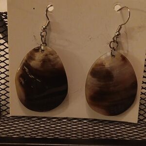 Abalone Shell Teardrop earrings